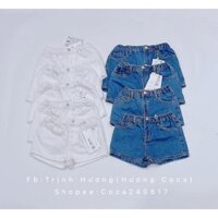 (ZARA CHÍNH HÃNG) Quần jean trơn bé vợt sale