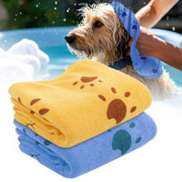 [Zaylily] 2 Cái / gói Chăn Cho Chó In Hình Paw Mềm Mại Ấm Áp Cho Chó Mèo Thảm Ngủ Chó Con Chăn Ngủ Khăn Tắm Cho Chó Nhỏ Vừa Lớn Mèo Pug