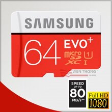 THẺ NHỚ MICROSD SAMSUNG EVO 64GB UHS-1
