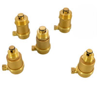 [Zdd] Van xả tự động bằng đồng thau DN15 / 20 / 25 Làm nóng điều hòa không khí Máy xả ống nước Phần cứng van xả