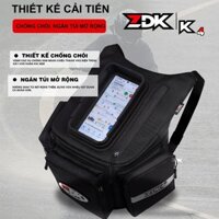 ZDK K4 - Túi treo đầu xe máy size lớn, đựng đồ dùng, cảm ứng điện thoại, phiên bản cao cấp thế hệ mới