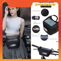 ZDK-Túi ghi đông,treo đầu xe máy đựng đồ dùng, điện thoại ,Túi Grab phiên bản cao cấp gắn được xe motor, có thể đeo hông