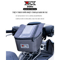 ZDK ZERO - Túi Treo Đầu Xe/Ghi Đông Xe Máy, Túi Grab Hàng Chuẩn Xịn, Chuẩn Form, Chống Sốc, Thoát Nhiệt Điện Thoại