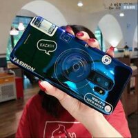 Zeallion Cho [Samsung Galaxy A6 A6 Plus 2018] Giá Đỡ Silicon Mềm Họa Tiết Máy Ảnh Blu-ray Ốp Điện Thoại