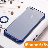 Zeallion Ốp Lưng Bảo Vệ Điện Thoại Trong Suốt Không Viền Mờ Không Viền Siêu Mỏng Cho Apple iPhone 6 Plus 6S Plus" Với Vòng Tay