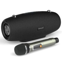 Zealot S67 High Power 60W Boombox Bluetooth Loa di động Stereo Subwofer Subwofer Bass Louder Loa Radio với Mic Karaoke Màu - Màu sắc Mic đơn - đơn