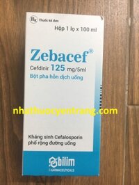 Zebacef 125mg/5ml