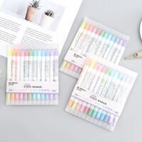 Zebra MILDLINER TWIN TIP Bút highlight hai đầu 12 màu dành cho học sinh