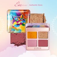 ZEESEA Bảng Phấn Mắt 4 Ô Tipsy Kitty Eyeshadow Quad Fruit Punch