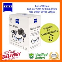 Zeiss Bộ 220 Khăn Lau Ống Kính Máy Ảnh Không Cồn (Hộp 220) Qua Size Lớn