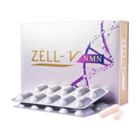ZELL-V NMN - Viên Uống Trẻ Hoá Da, Chống Lão Hoá, Cải Thiện Sức Khoẻ