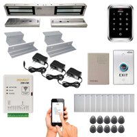 Zemgo FPC-8449 Smart Mobile WiFi Controller for Access Control with Android + Apple App, Web Browser + Smartphone Remote Viewing, Inswing Door 1200...