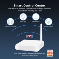 Zemismart Tuya Zigbee Ăng-ten Hub Trung tâm điều khiển nhà thông minh Ăng-ten LAN Cổng Zigbee SmartLife / Điều khiển ứng dụng Tuya Đèn Zigbee / Công tắc Zigbee / Động cơ rèm Zigbee / Cảm biến Zigbee