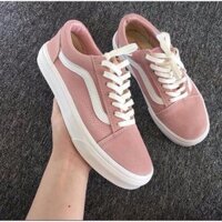 [ZENA20 giảm 20k] Giày Sneaker Vans Custom Hồng Cam kết chính hãng