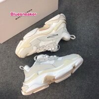 [ZENA20 giảm 20k] Giày Sneaker Balen Triple S Trắng (fullbox+freeship) Cam kết chính hãng