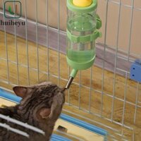 Zenihgem Lồng Mèo Treo Bình Nước, Thiết Kế Bóng Tai Thỏ Bao Tai Thỏ Treo Bình Nước, Chống Rò Rỉ Tự Động 550 / 950ml Hamster Máy Đựng Nước Chuột Lang