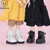 Zenithem 1 Đôi Giày Búp Bê OB11, Giày Dây Xích Búp Bê Bjd Da PU Cao Cấp, Phụ Kiện Búp Bê Giày Dây Xích Mini Casual 1 / 12 Bjd Giày Búp Bê Trẻ Em Quà Tặng