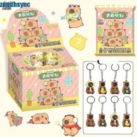 Zenithsync 32 Chiếc Móc Khóa Đèn Ngủ Kuromi, Đèn Ngủ Labubububutu Rùa Capybara Hoạt Hình Mặt Dây Chuyền, Bộ Sưu Tập Trái Cây Em Gái Dễ Thương Kawaii Hoạt Hình Mô Hình Mini Móc Khóa Bé Gái