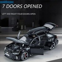 Zenithsync Audi RS6 Đồ Chơi Mô Hình Ô Tô, 1: 32 7 Cửa Mở Mô Hình Xe Hợp Kim Audi, Bộ Sưu Tập Xe Mô Hình Hợp Kim Diecast Mô Phỏng Audi RS6 Kéo Lại Đồ Chơi Xe Hơi Sinh Nhật Chistmas