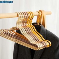 Zenithsync Giá Để Đồ Chống Gió 10 Chiếc Organizor Hợp Kim Nhôm Tủ Quần Áo Tiết Kiệm Không Gian Chống Trơn Trượt Giá Treo Quần Áo