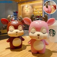 Zenithsync Hộp Đựng Tiền Xu Hình Hươu Mini Trẻ Em Quà Tặng An Toàn Trang Trí Phòng Khách Hộp Tiết Kiệm Tiền