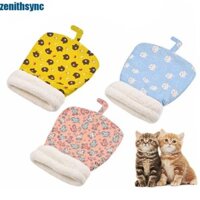 Zenithsync Túi Ngủ Mèo, Tổ Thú Cưng Mùa Đông Hoạt Hình Mềm Mại, Giường Thú Cưng Hang Ấm Loại Túi Dày Giường Mèo Đường Hầm Chó Con