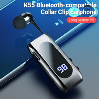 Zenquilt-k55 Tai Nghe Tương Thích Bluetooth Cổ Kẹp Gọi Rung Nhắc Nháy Cáp Kính Thiên Văn Mini In-ear Sport W