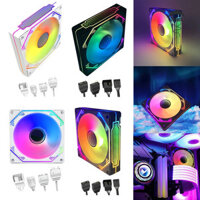 (Zenquilt) Quạt Khung Xe RGB 1800RPM Tốc Độ Cao Tiếng Ồn Thấp Tiết Kiệm Năng Lượng 5V / 3PIN ARGB PC Vỏ Máy Tính Quạt Làm Mát Tản Nhiệt