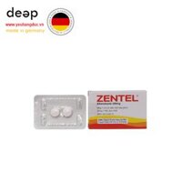 ZENTEL 200mg Hộp 2 viên bao phim Deep52 www.yeuhangduc.vn sẵn sàng cho bạn