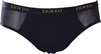 ZENTO - QUẦN LÓT NAM THUN LƯỚI ZENTO MENS UNDERWEAR - Xanh đen - XXL