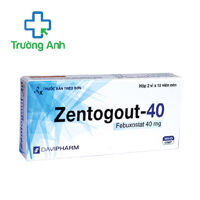 Zentogout-40 - Thuốc điều trị bệnh gout hiệu quả của Davipharm