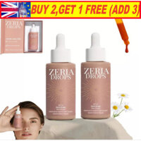 Zeria Sunless Tanning Drops, Self Tanning Drops for Dark Fake Tan New