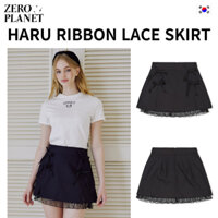 [Zero PLANET] "VÁY HARU RIBBON" màu đen trắng 100% Authentic từ Hàn Quốc