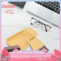 Zerodis Bộ chổi quét bụi 3 trong 1 PTB lông màu vàng chắc chắn nhỏ cho