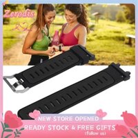 Zerodis Dây đeo đồng hồ bằng silicon mềm Phụ kiện dây đeo thay thế có thể điều chỉnh Phù hợp với Amaz FAD