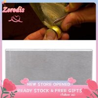 Zerodis Đồ trang sức bằng sắt Khối kim loại Dập đe Thợ kim hoàn để làm