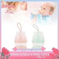 Zerodis Hộp đựng sữa bột cho trẻ em có nắp khóa có thể hoán đổi cho nhau để đi du lịch