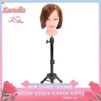 Zerodis Tóc Relaxer Tóc Giả Đứng Đầu Manocanh Chân Máy Có Thể Điều Chỉnh Giá Đỡ Hợp Kim Nhôm Để Tạo Kiểu Tóc Thẳng Kem