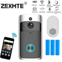 Zexmte Chuông Cửa Thông Minh Camera Liên Lạc Nội Bộ Không Dây Wifi Cho Căn Hộ Chuông Cửa Chuông Cho Điện Thoại Camera An Ninh Gia Đình