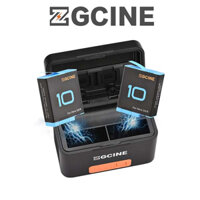 ZGCINE-PS-G10 MINI Charging case for GoPro battery with 2 Charging Slots - Hộp sạc Pin Go Pro - Hàng Chính Hãng