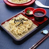 ZGNAY Đĩa mì lạnh ZGNAY có thảm tre Nhà bền