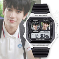 Zhang Linghe Hàng Hóa Đồng Hồ Điện Tử Quà Tặng Có Thể Tùy Chỉnh Đồng Hồ Đeo Tay Với Đồng Hồ Báo Thức Có Thể Chronograph Dạ Quang Hàng Ngày20250329