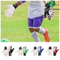 Zhaocaimao 1 Cặp Găng Tay Thủ Môn Trẻ Em Size 5-10 Thi Đấu Chơi Bóng Đá