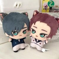 Zhaocaimao BLUE LOCK Sang Trọng Móc Khóa Bóng Đá Anime Ngoại Vi Búp Bê Trẻ Em Quà Tặng