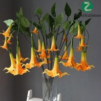 ZHAOcaimao Datura nhân tạo lớn PU giả thực vật đám cưới