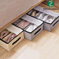 Zhaocaimao Dưới Giường Hộp Bảo Quản Đồ Lót Hữu Ích Nhẹ