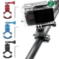 Zhaocaimao Giá Đỡ Camera Xe Đạp Phụ Kiện Xe Đạp Cho Gopro Giá Đỡ Tay Cầm Đứng Xe Máy 360 Xoay Kẹp