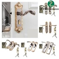 Zhaocaimao Khóa Cửa Nội Thất Phòng Ngủ Đa Năng Thời Trang Hộ Gia Đình