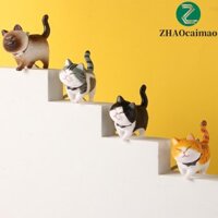 Zhaocaimao Mèo Con Móc Chìa Khóa Xe Đáng Yêu Mèo Nhật Bản Hoạt Hình Động Vật Móc Khóa