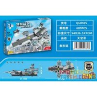 ZHEGAO QL0165 0165  SKY SỐ 8IN1. bộ đồ chơi xếp lắp ráp ghép mô hình Swat Special Force POWER Đặc Nhiệm 681 khối